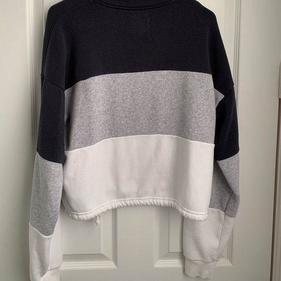 American Eagle Multi-Color Half Zip Pullover - Picture 3 of 4